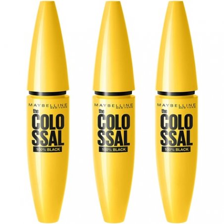 Maybelline New York Volum Express The Colossal 100% Black Mascara 10.70ml