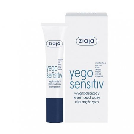 ZIAJA Yego Sensitive Smoothing Eye Cream for Men 15ml
