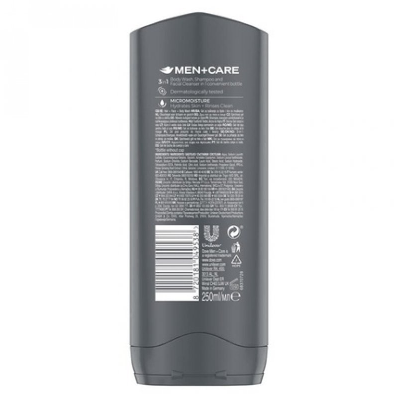 Dove Men care sportcare 3-in-1 Endurance 250ml