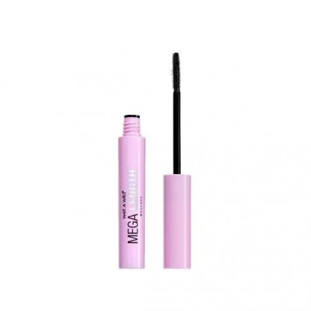 Wet 'n' Wild Mega Length Mascara Lengthening and Defining with Precision Comb Brush and Moisturizing Formula Very Black