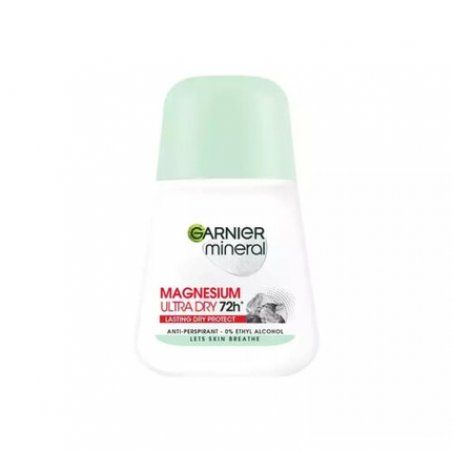Garnier Mineral Magnesium Ultra Dry 72H Antiperspirant Roll-On 50ml