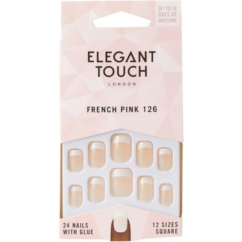 Elegant Touch French Nails 126 French Pink 1 count