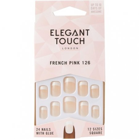 Elegant Touch French Nails 126 French Pink 1 count