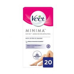 Body Depilatory Wax Strips for Sensitive Skin 20 Units