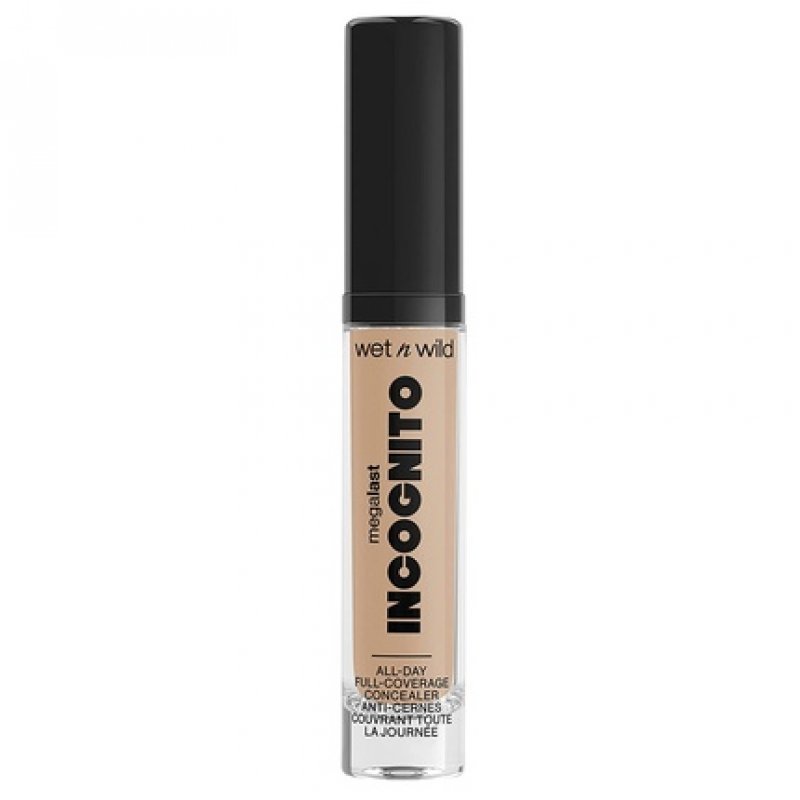 wet n wild Megalast Incognito Full-Coverage Concealer with Shea Butter Medium Neutral