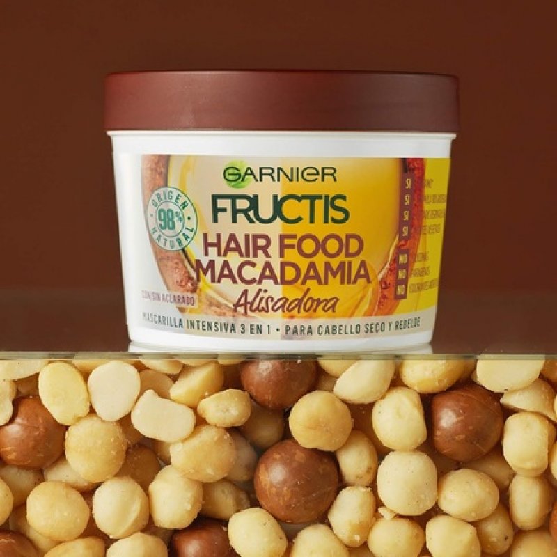 Garnier Fructis Hair Food Macadamia Smoothing Mask 390ml