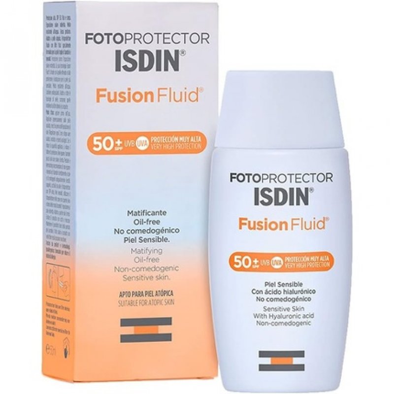 ISDIN Fusion Fluid SPF 50 Facial Sun Cream 50ml