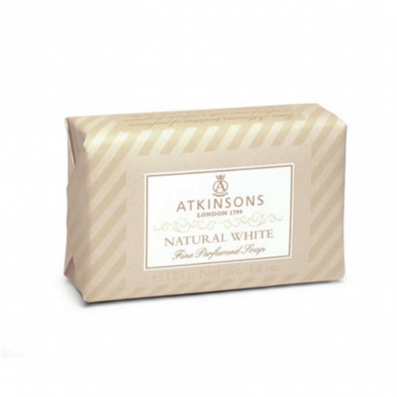 Atkinsons Fine Soaps Natural White Soap 4.4oz