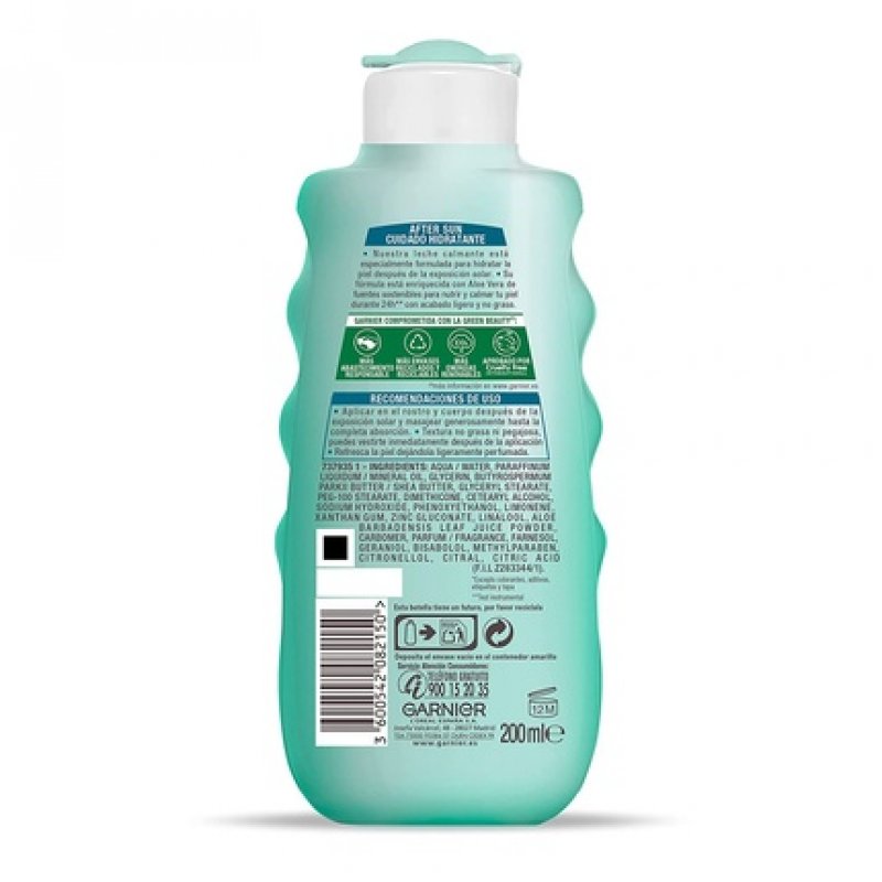 Garnier Soothing hydrating milk Aloe Vera 200ml