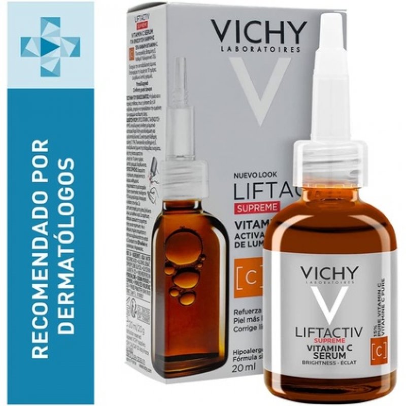 Vichy LiftActiv Supreme Vitamin C Serum Antioxidant Radiance Corrector 20ml