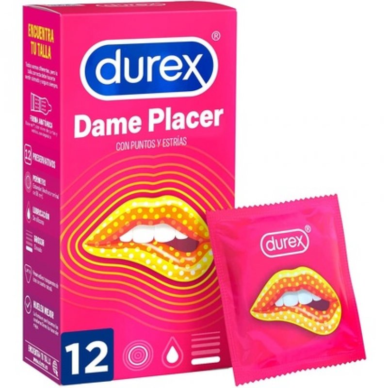 Durex Dame Pleasure 12 Units - Pack of 12