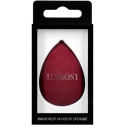 T4B LUSSONI Drop-Shaped Makeup Blender Sponge Burgundy