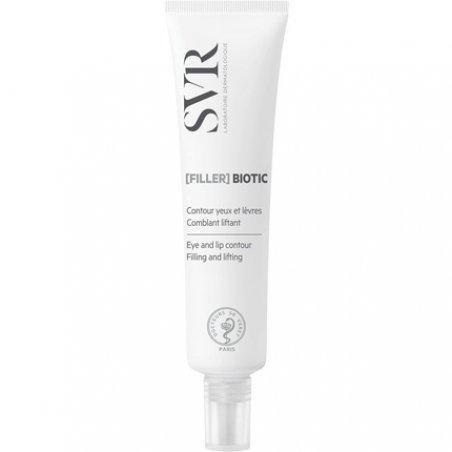 SVR [FILLER] BIOTIC Regenerating Lifting Eye Contour & Lip Cream with Peptides, Hyaluronic Acid, Probiotics and
