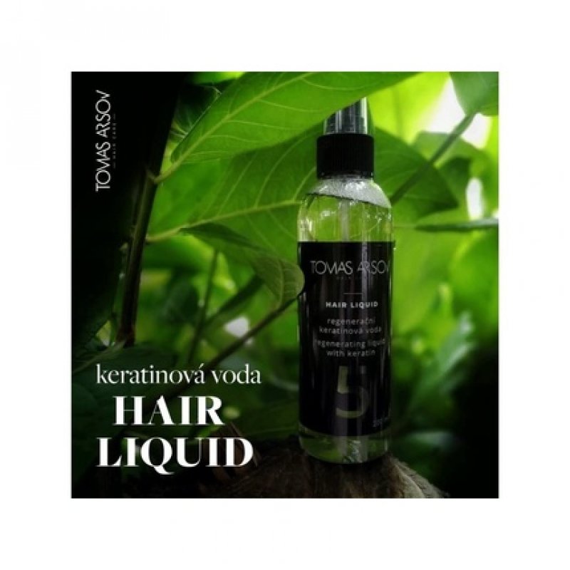 Tomas Arsov Hair Liquid Regenerating Keratin Water for Long-Lasting Hair Protection and Regeneration