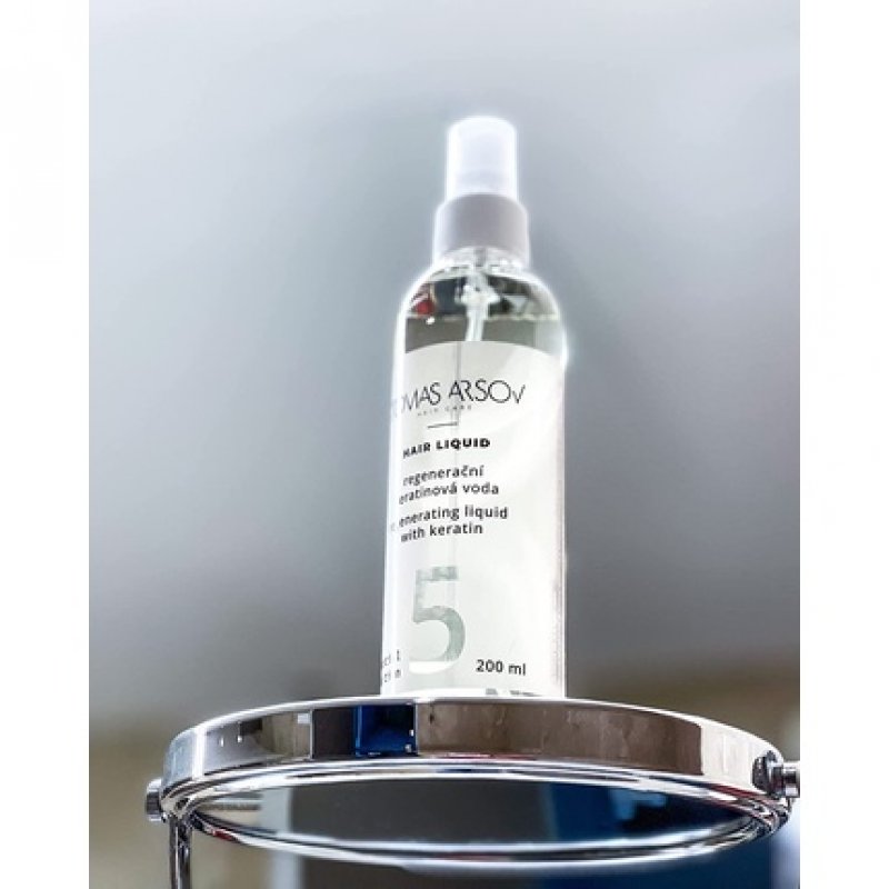 Tomas Arsov Hair Liquid Regenerating Keratin Water for Long-Lasting Hair Protection and Regeneration