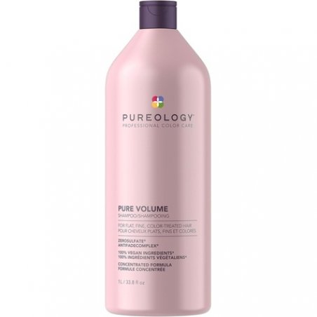 Pureology Pure Volume Shampoo for Flat Fine Colour-Treated Hair 1000ml