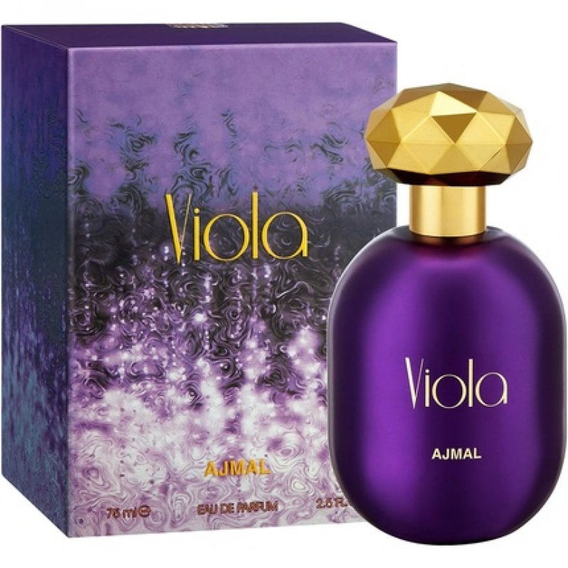 Ajmal Viola Women's Perfume 75ml - Spicy, Fresh, Fruity, Floral, Woody, Powdery
