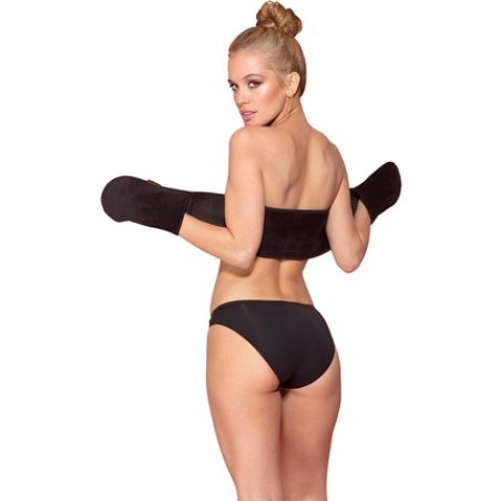 Bronzie Fake Tanning Mitt Original Back and Body Tan Applicator Black