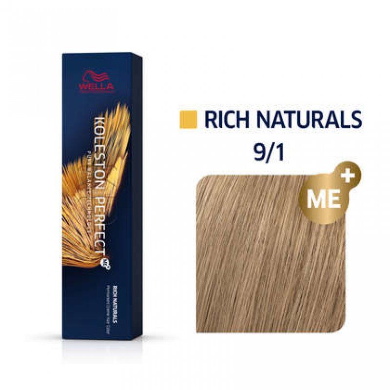 Wella Koleston Perfect Me Rich Naturals hair colour Blonde 60 ml