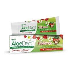 AloeDent Children's Strawberry Toothpaste 50ml