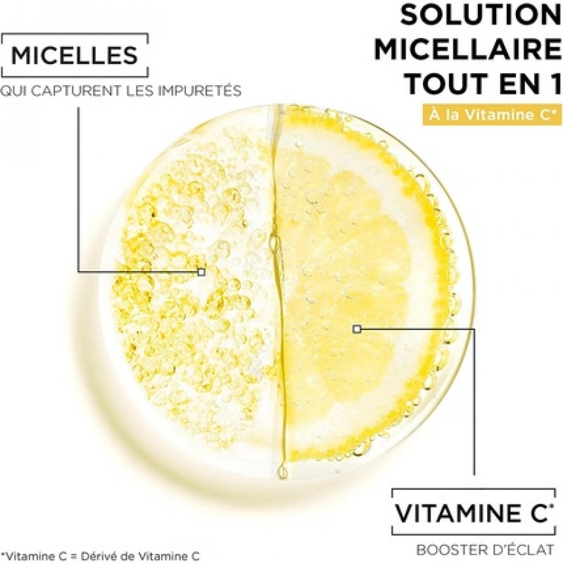 Garnier All-in-1 Micellar Water Enriched with Vitamin C for Dull Skin 400ml