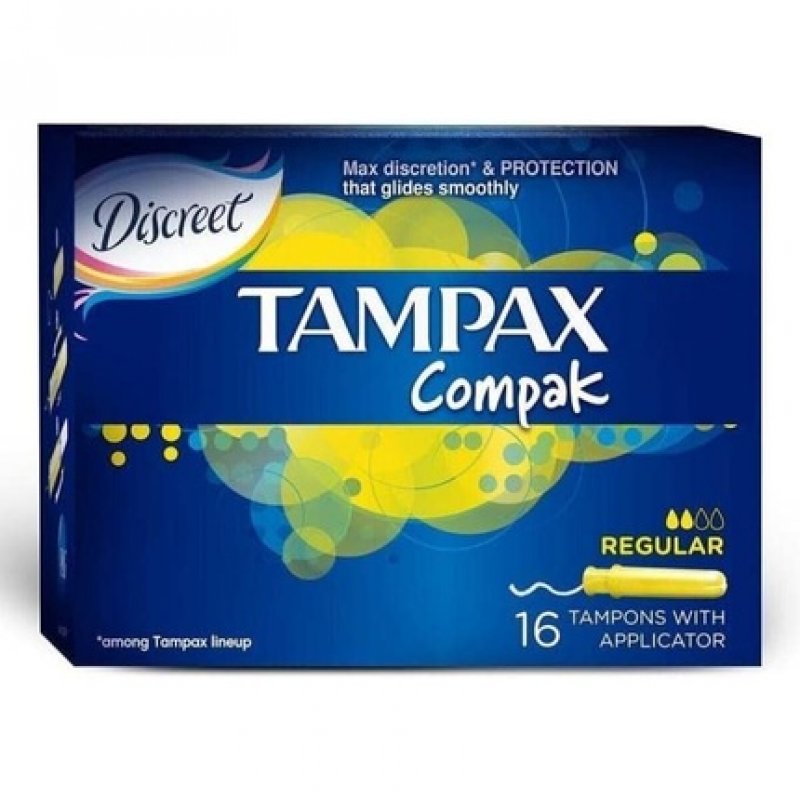 Tampax Compak Regular Tampons