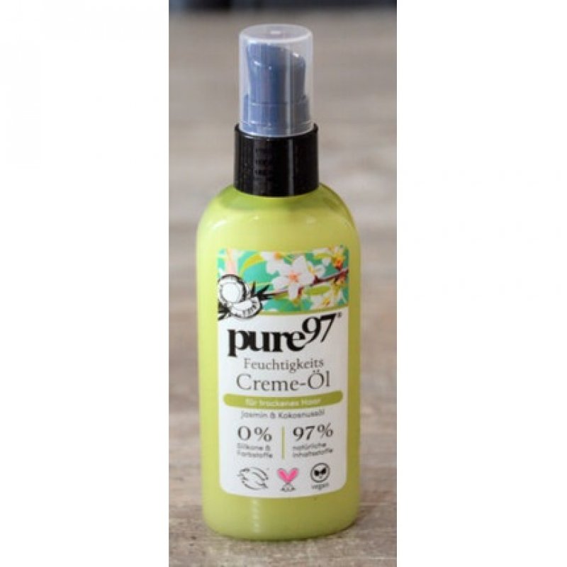 pure97 Moisturizing Cream-Oil for Dry Hair with Jasmine & Coconut Oil 100ml - NEW