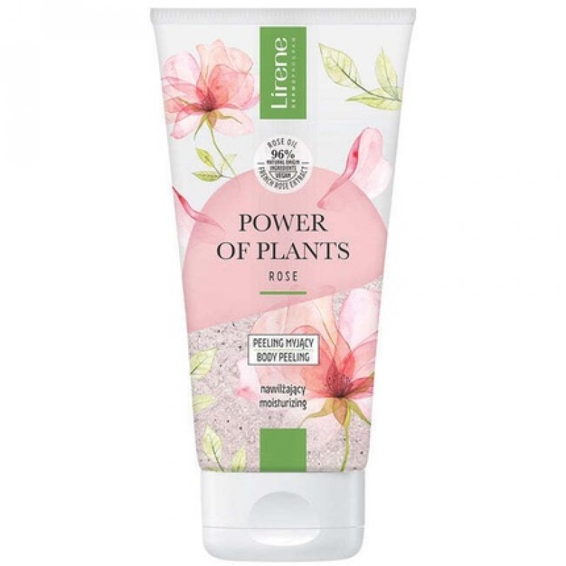 LIRENE Power of Plants Moisturizing Cleansing Scrub Rose 175ml