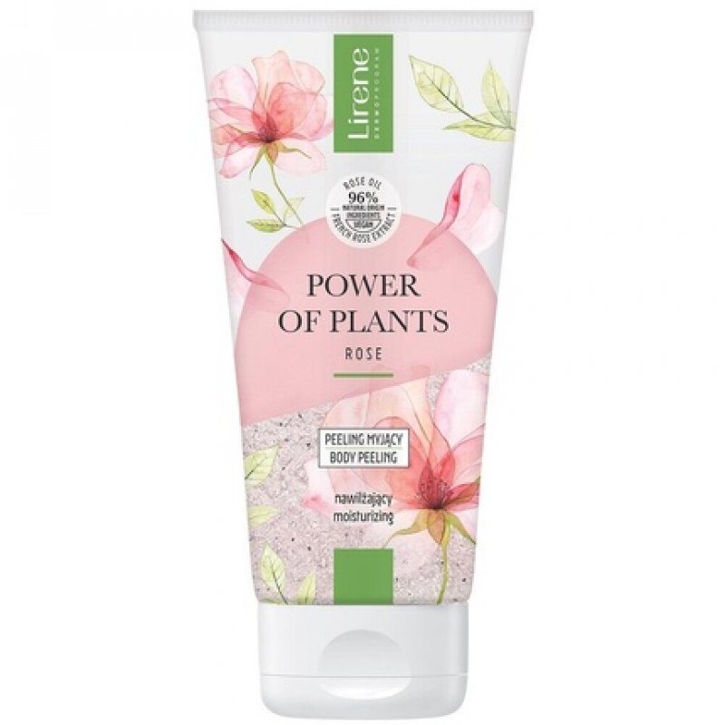 LIRENE Power of Plants Moisturizing Cleansing Scrub Rose 175ml