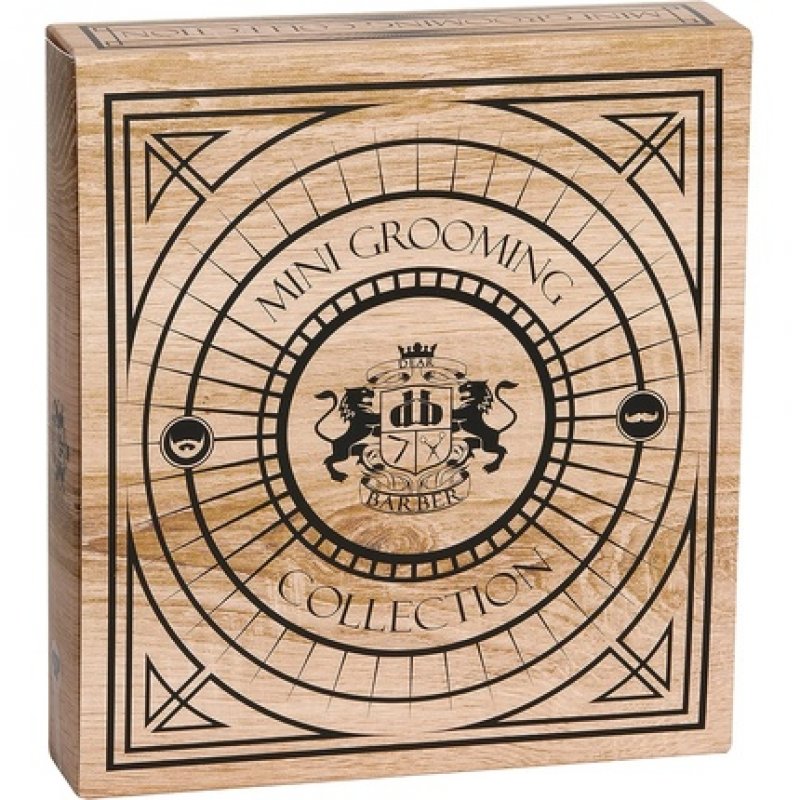 Dear Barber Mini Grooming Collection Set - Beard Oil 10ml, Moustache Wax 15ml, With Confidence Eau de Toilette 10ml,