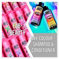 Crazy Color Hair Dye 100ml with Color Extend Shampoo and Rainbow Conditioner
