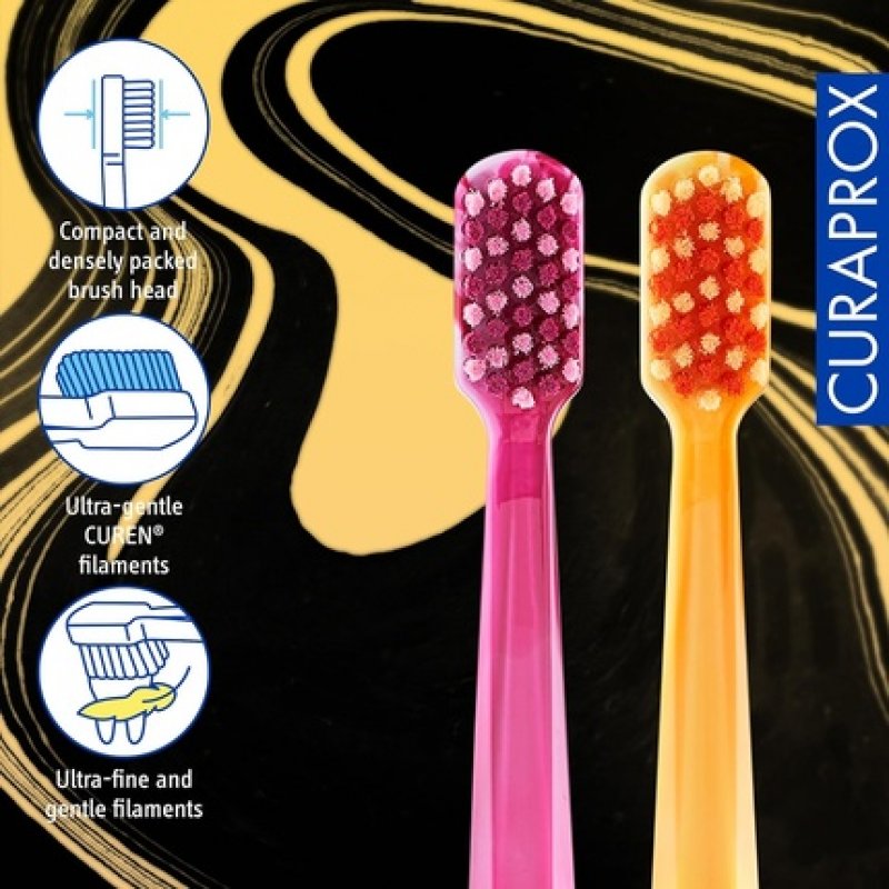 Curaprox CS 5460 Ultra Soft Toothbrush Special Edition Marble 2023 2 Pack
