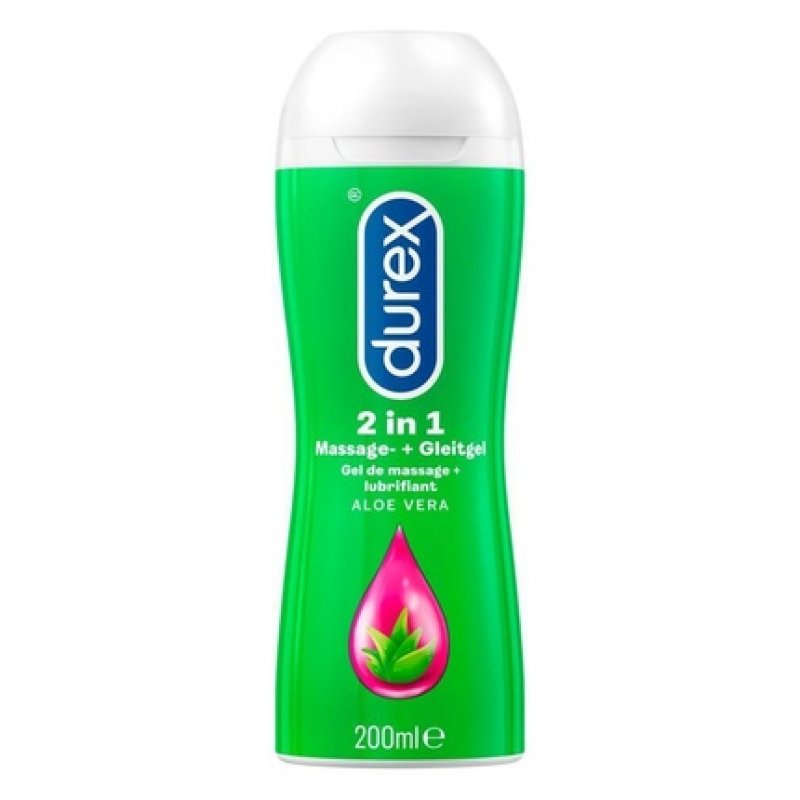 Durex Play 2 in 1 Massage and Lubricant Gel 200ml Aloe Vera