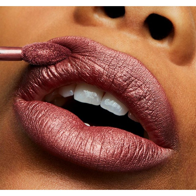 MAC Retro Matte Liquid Lipcolour Metallics Gemz & Roses 5ml