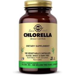 Solgar Chlorella Maximum Absorption 100 Vegetable Capsules