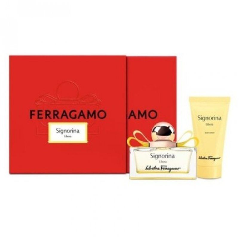 SALVATORE FERRAGAMO Signorina Libera Gift Box - EdP 50ml Body Lotion 50ml