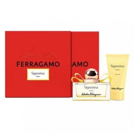 SALVATORE FERRAGAMO Signorina Libera Gift Box - EdP 50ml Body Lotion 50ml