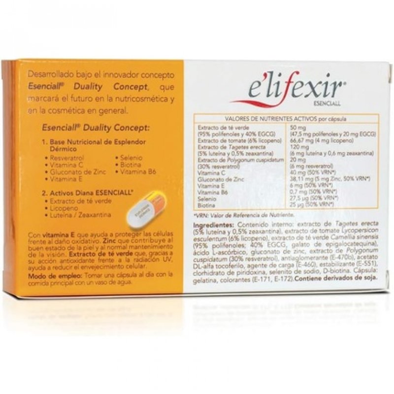 ESENCIALL Cinnamon Skin Capsules 40 Units