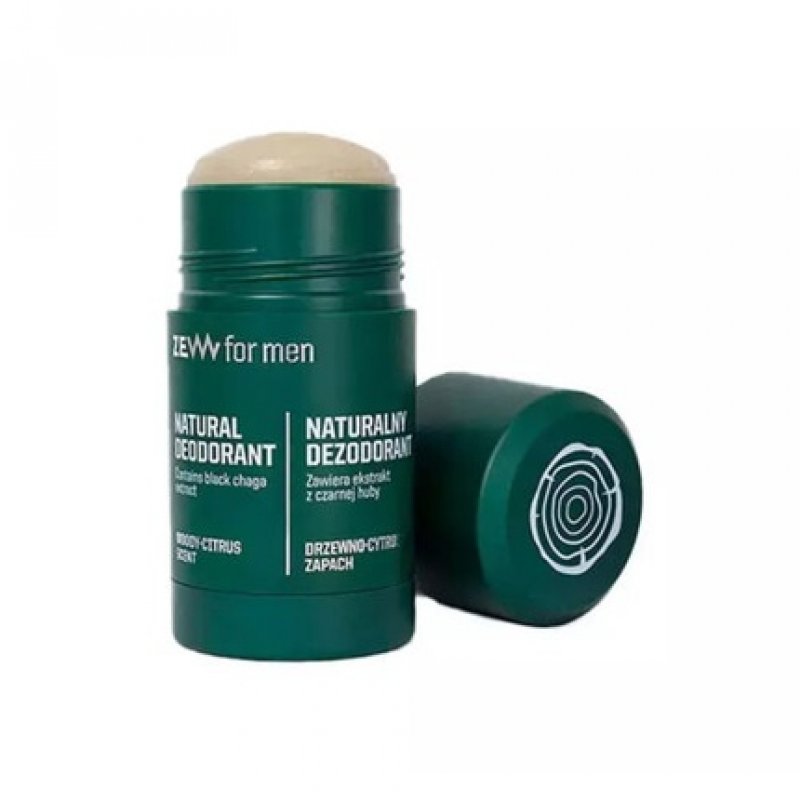 Zew for Men Natural Roll-On Deodorant 80g