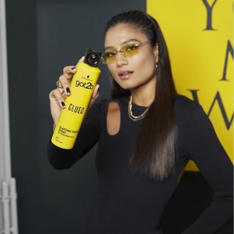 Got2b Glued Hairspray Blasting Freeze Spray Strong Hold Hairspray for Up to 72 Hours Vegan Silicone Free 300ml