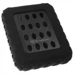 Silverstone SST-MMS01 HDD-Gehäuse für 2,5 Zoll HDD/SSD, USB 3.0