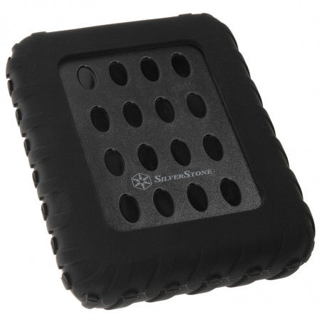 Silverstone SST-MMS01 HDD-Gehäuse für 2,5 Zoll HDD/SSD, USB 3.0