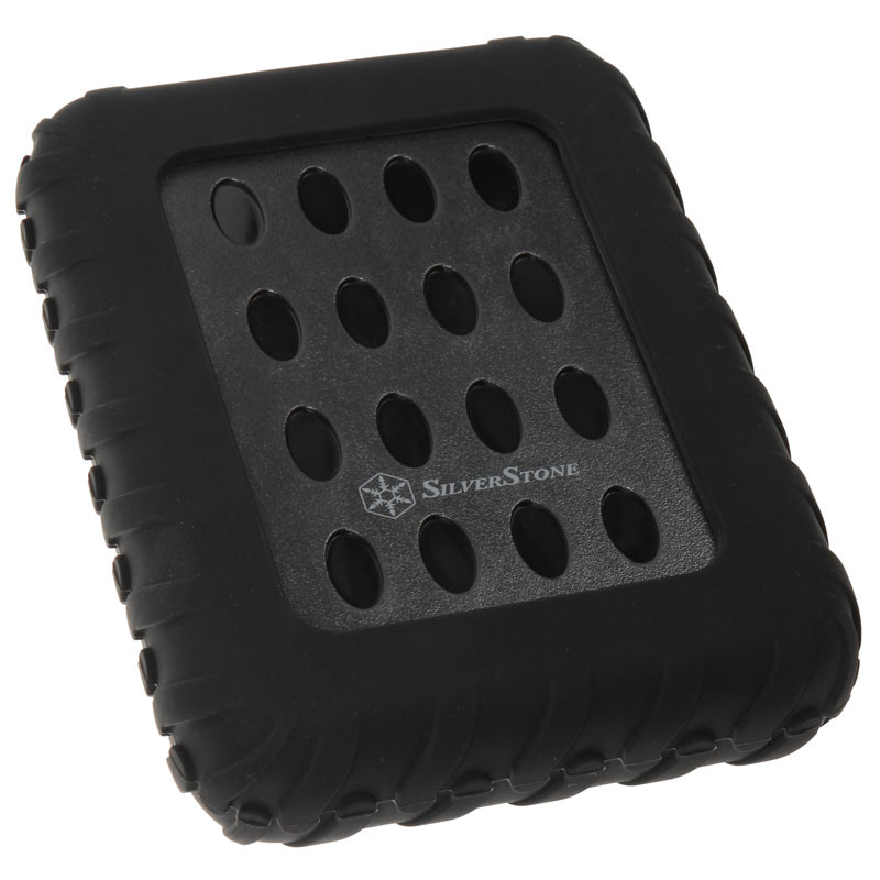 Silverstone SST-MMS01 HDD-Gehäuse für 2,5 Zoll HDD/SSD, USB 3.0