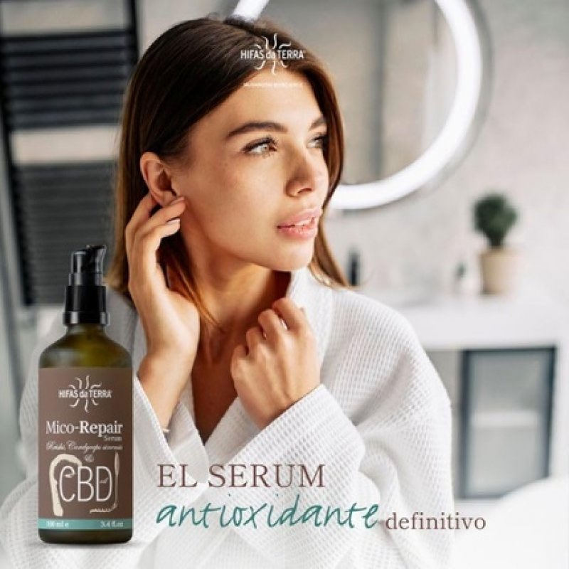 Mico Repair Serum Reishi Cordyceps and CBD 100ml Hifas da Terra