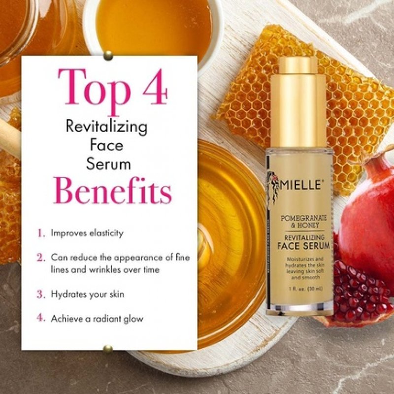 Mielle Pomegranate & Honey Revitalizing Face Serum 1oz
