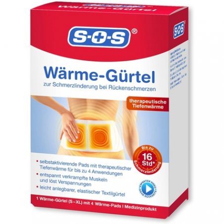 SOS Heat Belt Back Warmer for Pain Relief from Back Pain Warming Hip Belt for Tight Muscles and Tension