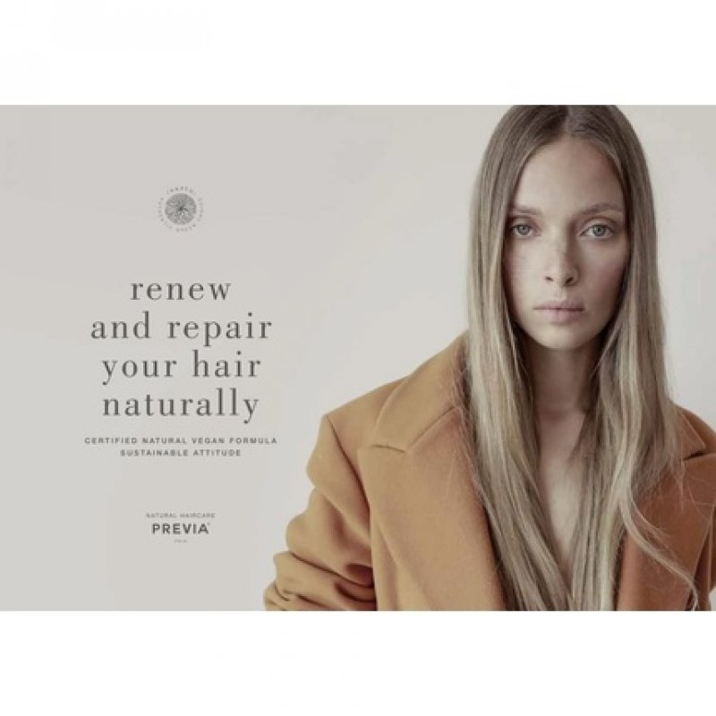 PREVIA Smoothing Taming Conditioner with Linseed Oil 1 Liter