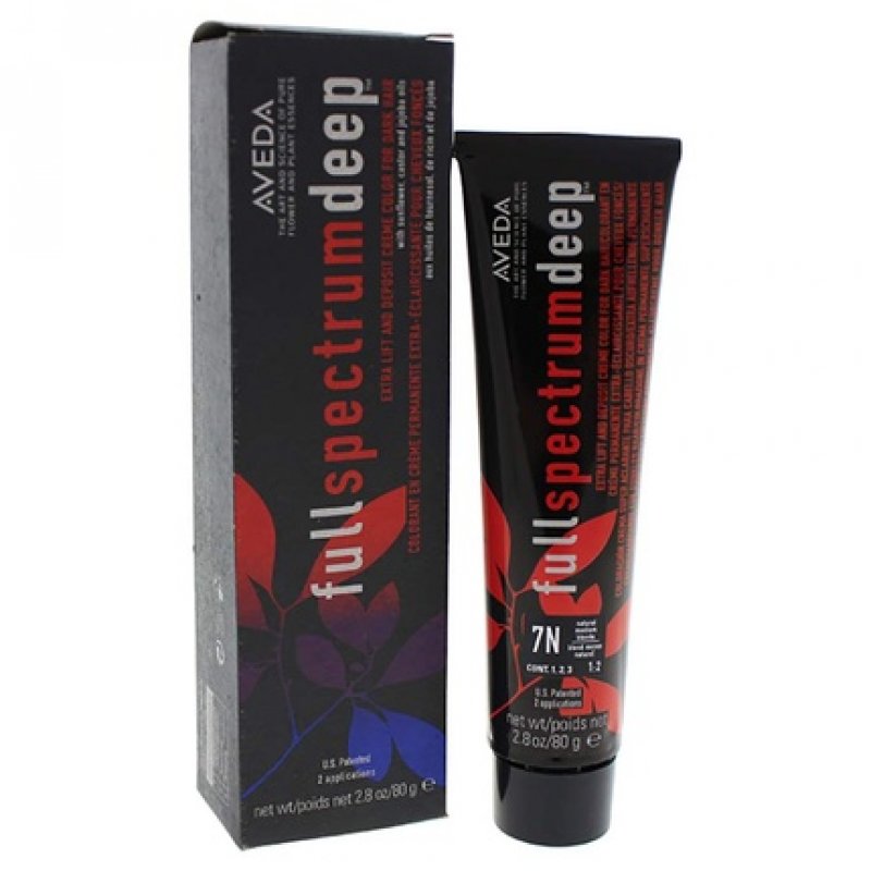Aveda Full Spectrum Deep Extra Lift and Deposit Permanent Color 7 Natural Medium Blonde 2.8oz 80ml