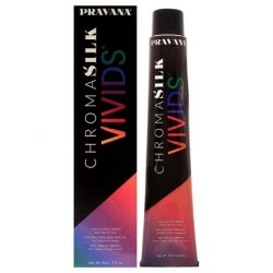Pravana ChromaSilk Vivids Smokey Silver Hair Color Unisex 3oz
