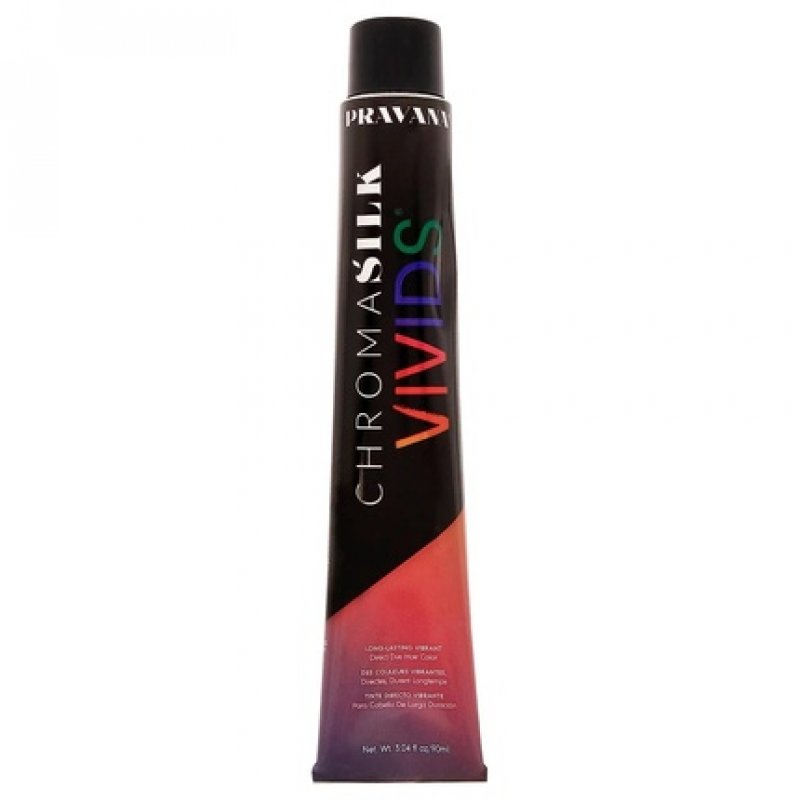 Pravana ChromaSilk Vivids Smokey Silver Hair Color Unisex 3oz